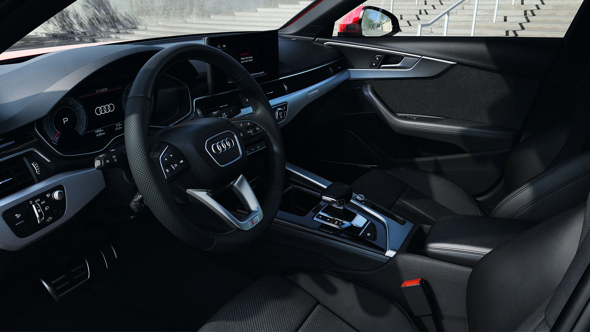Audi A4 Interior Dash Compared to S4 Interior Audi A4 Interior Dash Compared to S4 Interior