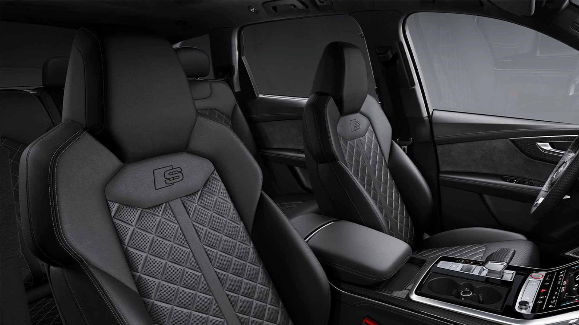 2022 Audi SQ7 Interior view of the Audi SQ7.