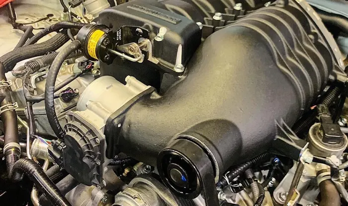 Freeman Toyota Premiium Upfitted Trucks Toyota engine close up