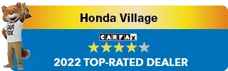 Honda Village Carfax Top Dealer Badge