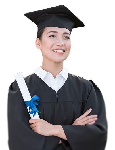 College Graduate College Graduate holding a degree certificate