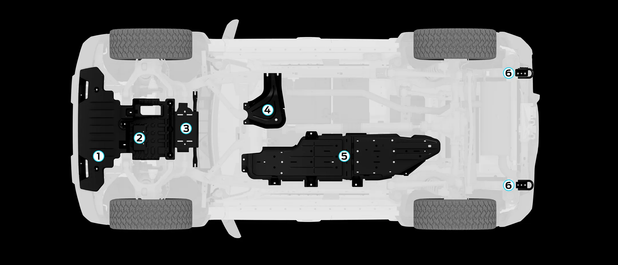 2022 Bronco for sale in Madison, WI Illustration of underbody protection