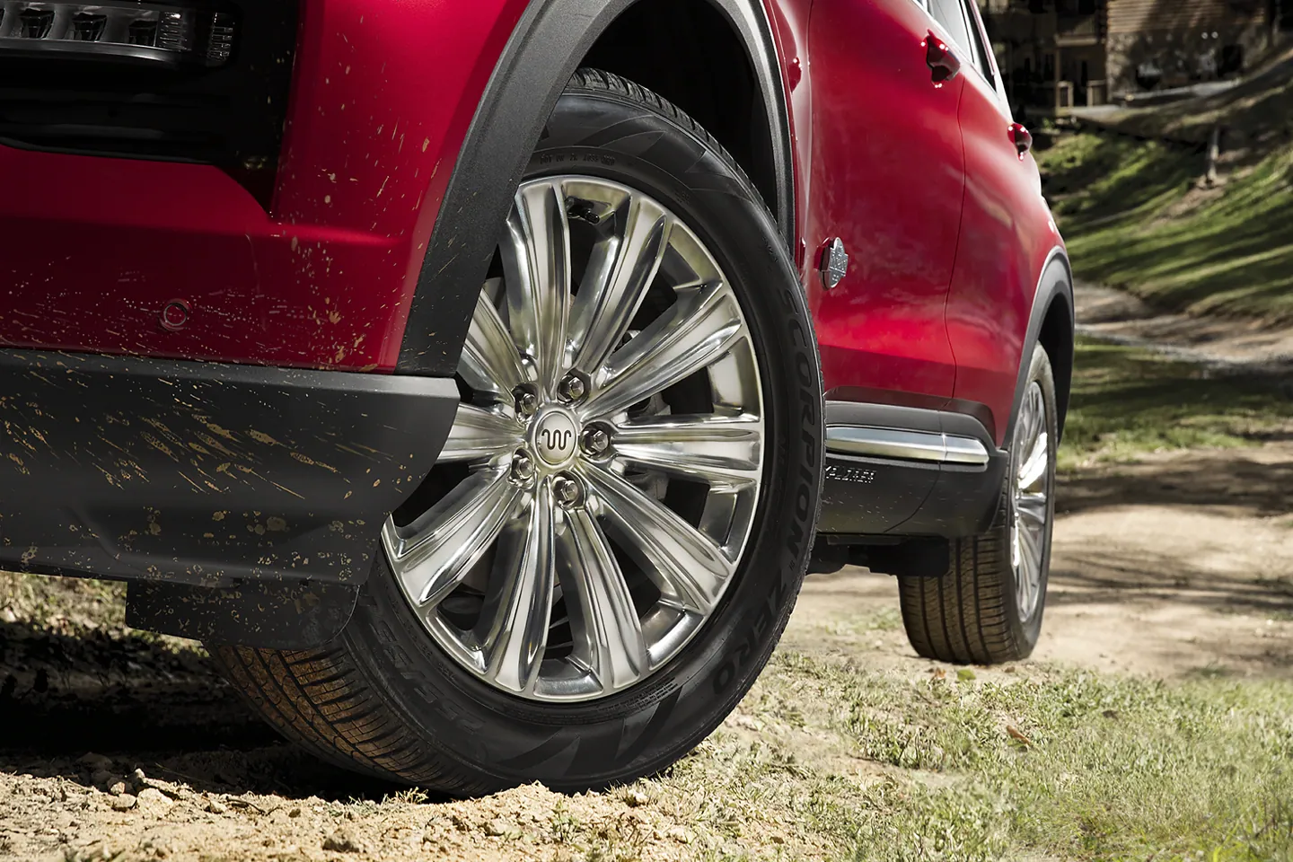 2022 Ford Explorer for sale in Madison, WI Close-up of tires