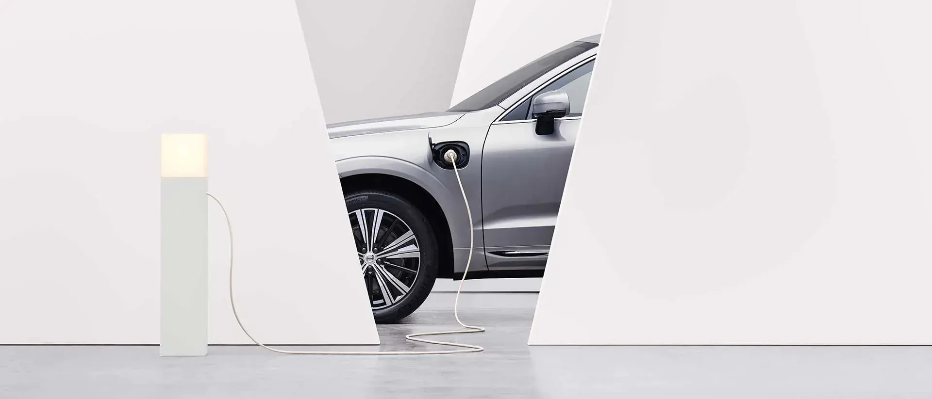 Volvo sitting in a room