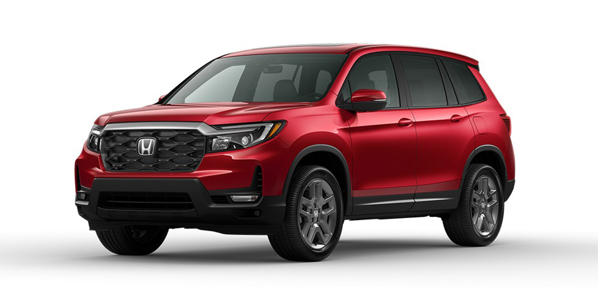 2023 Honda Passport AWD EX-L shown 2023 Honda Passport AWD EX-L shown