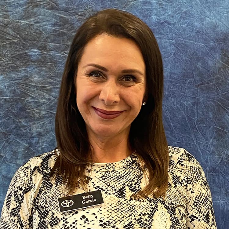 Betty Garcia - Sales Consultant Betty Garcia Employee Photo