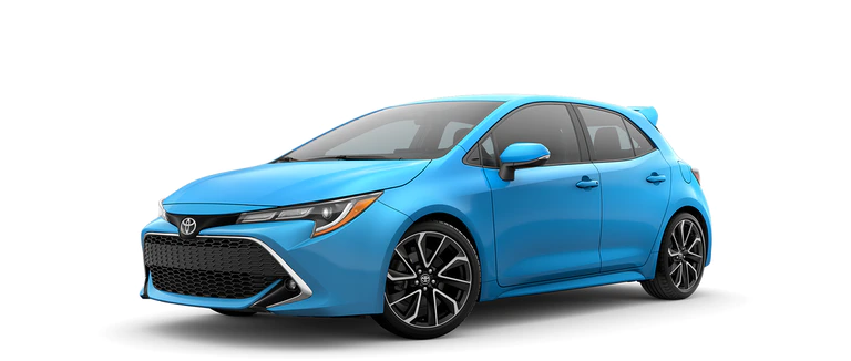Blue Flame 2022 Toyota Corolla Hatchback