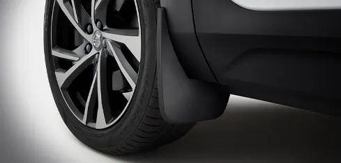 Tire & Wheel Protection Plan A closeup of a Volvo tire