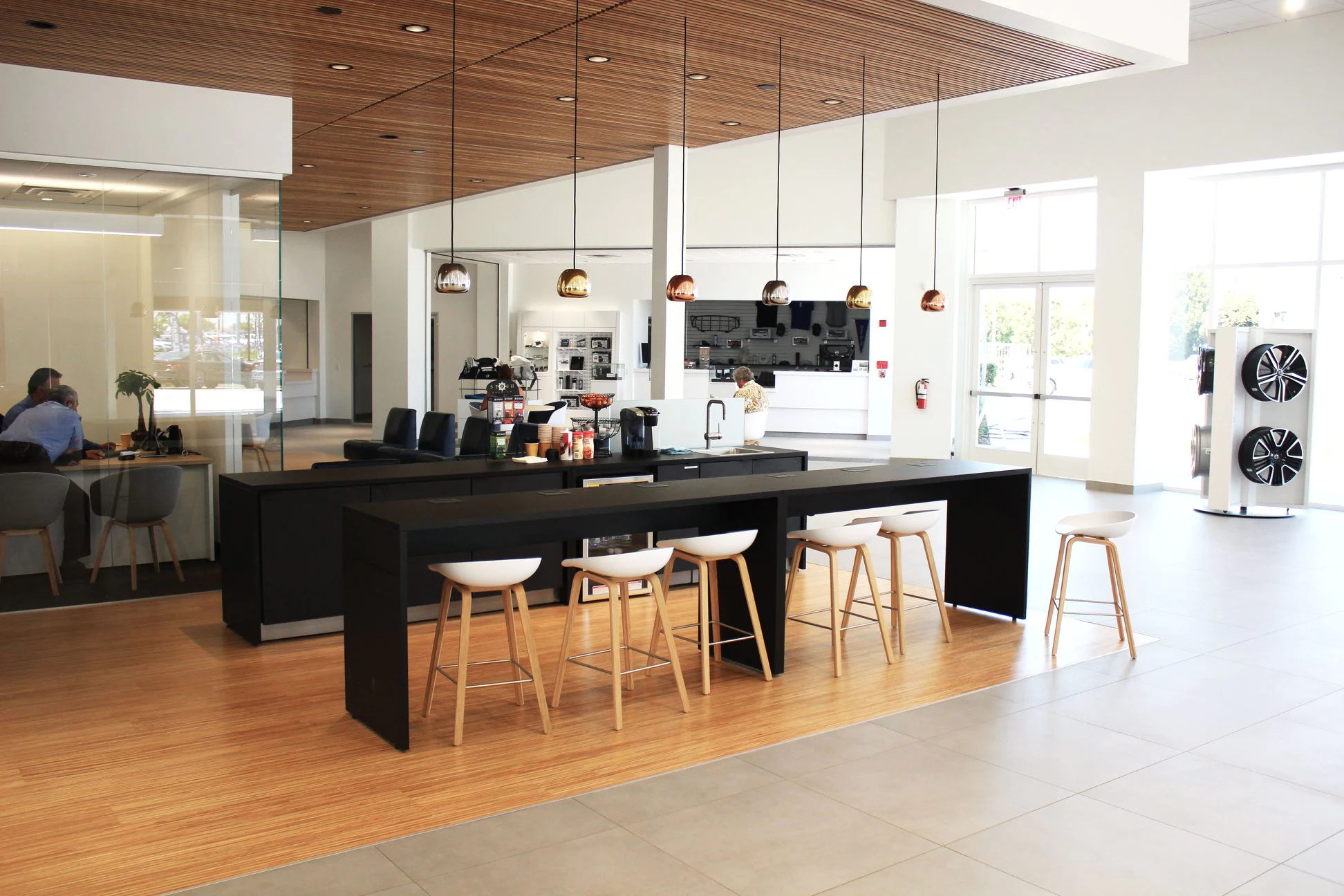 Volvo Cars Orange County Lounge and Wifi Bar