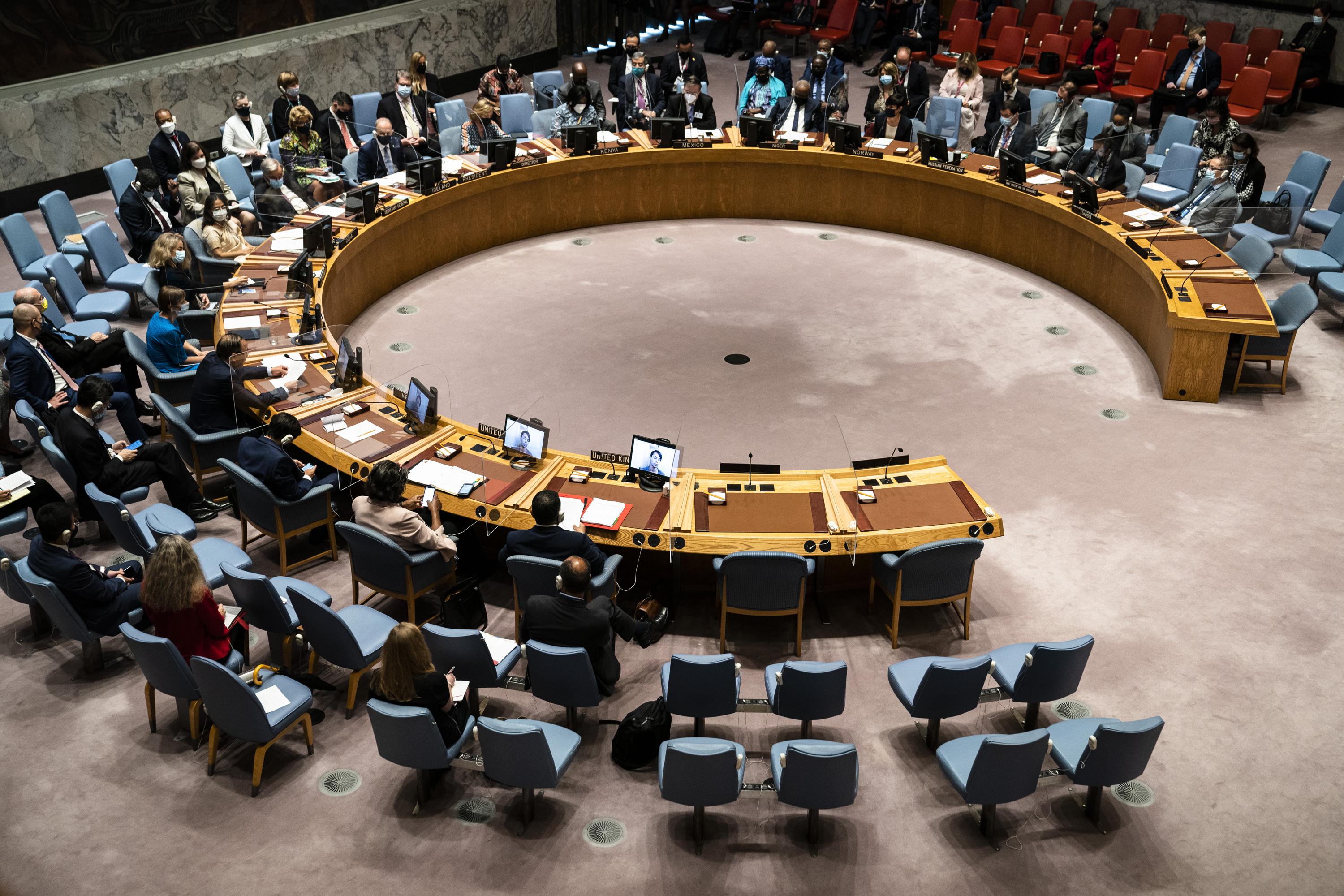 Leaders to UN: A warmer world is a more violent one, too 1 Leaders to UN: A warmer world is a more violent one, too