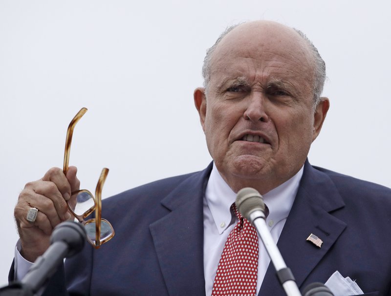 dead president,green finger 1, 2018 file photo, rudy giuliani, an attorney for president