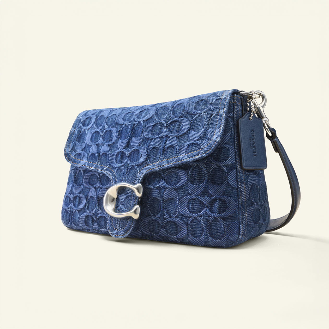 denim Coach Handbag