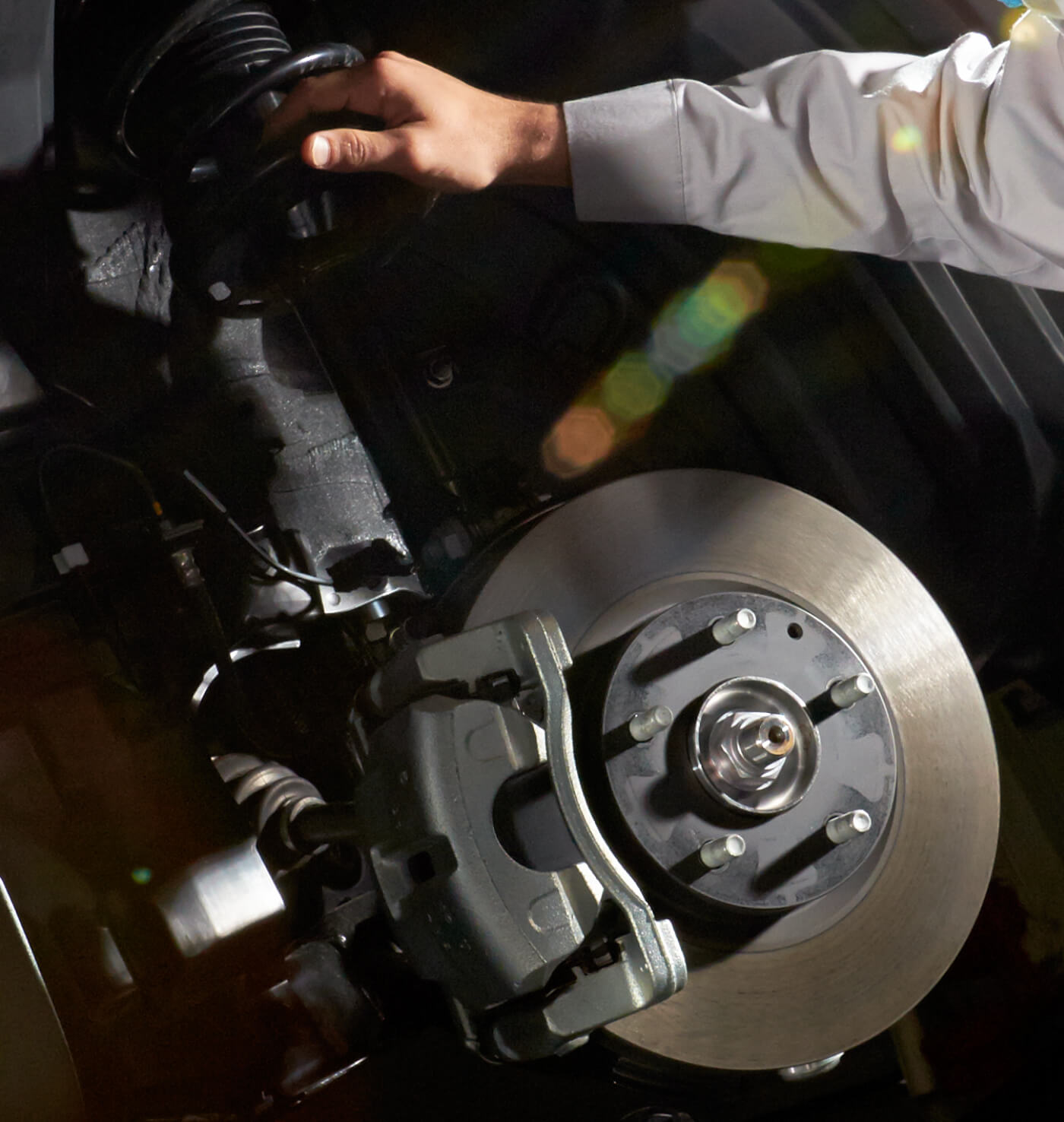 Brake rotor, pad, and fluid replacement in Philadelphia