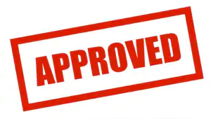 A red stamp that says 'Approved' means hope for anyone with questionable credit.