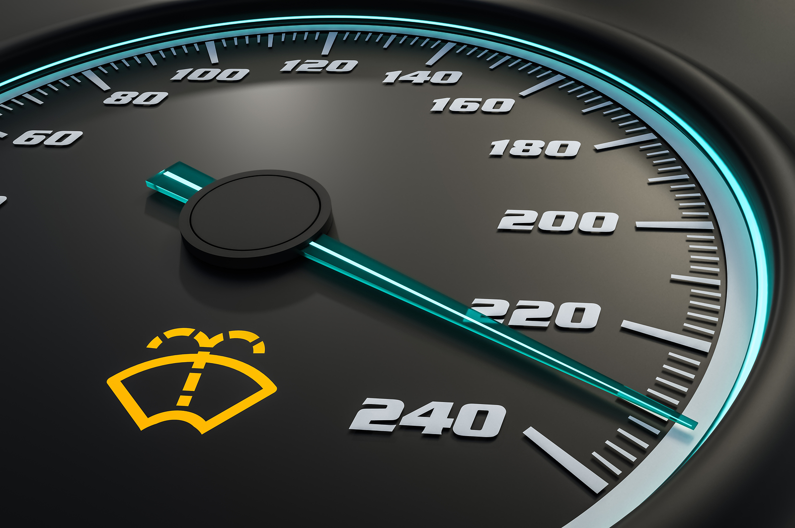 automotic gauge wiper fluid