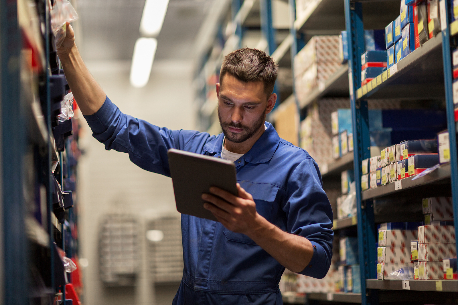 parts technician stock room
