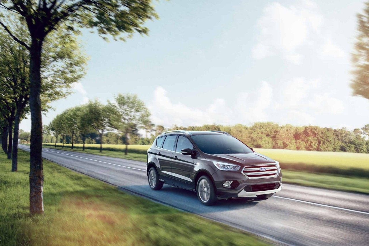 2018 Ford Escape with titanium trim package