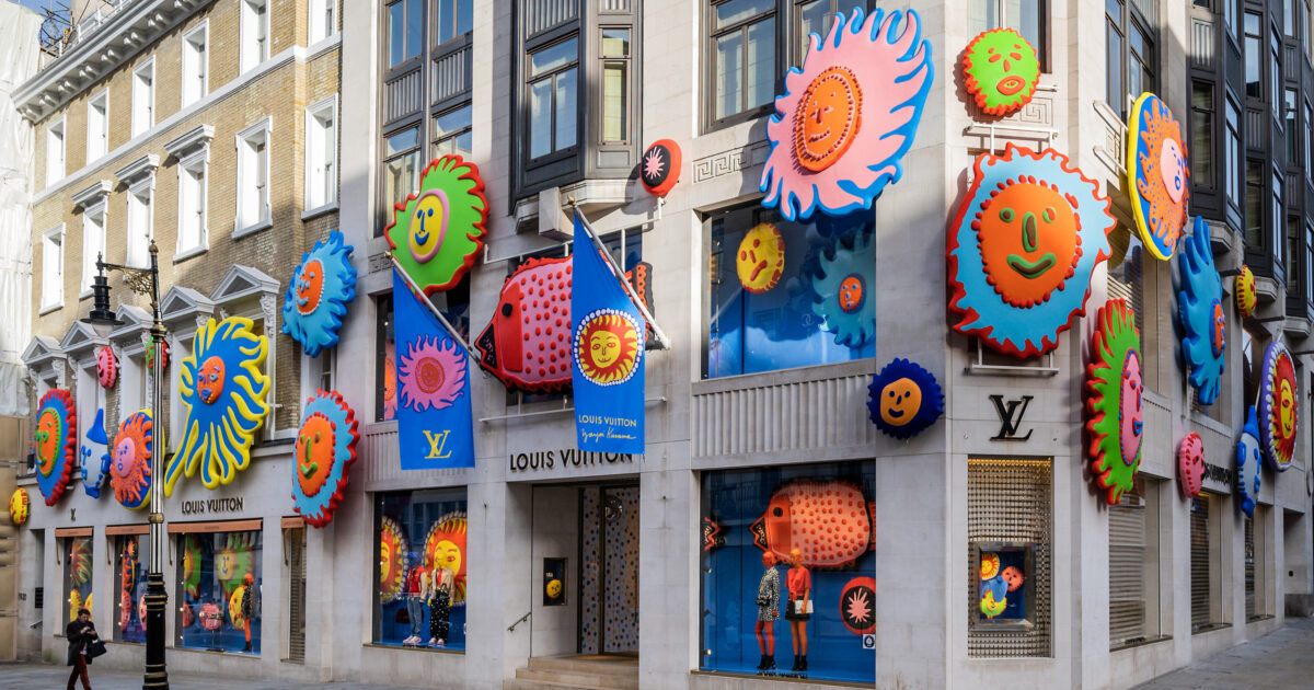 Louis Vuitton New Bond Street Store in London, United Kingdom