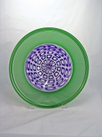 Prescient Studios - Green and Purple Platter