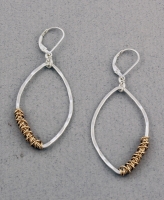 J & I - Sterling Silver & Gold Filled Earrings - GFX536E