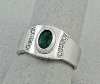 Michael Chang - Tourmaline & Diamond Ring MC-15201-27