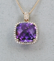 Stanton Color - Amethyst Pendant SC-14173-16