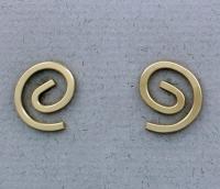 MAR of Santa Barbara: Gold Filled Post Earrings - 915G