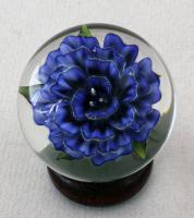 Kelly Powell - Marble - KP52 - Blue Flower