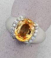 Michael Chang - Sapphire & Diamond Ring MC-15201-33