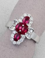 Michael Chang - Ruby & Diamond Ring MC-50072-34