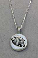 Jeff McKenzie - Pacific Coast Pendant - 110 Bear Foraging Moon