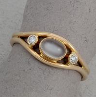 Patrick Murphy - Moonstone & Diamond Ring 18146-01