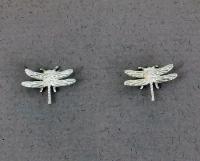 The Touch: Earrings Sterling Silver Dragonfly S2-260