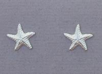 The Touch: Earrings Sterling Small Starfish S2-327