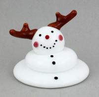 Vitrix Hotglass Studio - California Snowman - Reindeer