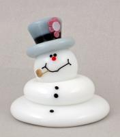 Vitrix Hotglass Studio - California Snowman - Frosty