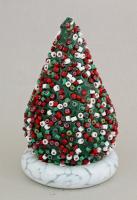 Vitrix Hotglass Studio - Christmas Tree - Red, White & Green