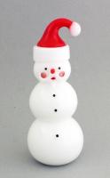Vitrix Hotglass Studio - Snowman Santa