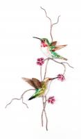 Bovano - W4462 - Ruby throated Hummingbird pair