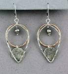 J & I - Sterling Silver & Gold Filled Earrings - GFX534E