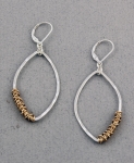 J & I - Sterling Silver & Gold Filled Earrings - GFX536E