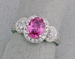 Michael Chang - Sapphire & Diamond Ring MC-08258-11