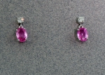 Michael Chang - Sapphire & Diamond Post Earrings MC-12152-08