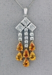 Michael Chang - Sapphire & Diamond Pendant MC-15199-13