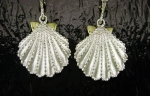 Steven Douglas - Scallop Shell Dangle Earrings SGE310