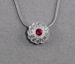 Stanton Color - Ruby & Diamond Necklace SC-10-363-14 