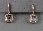 Stanton Color - Morganite & Diamond Earrings SC-12199-20