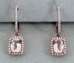 Stanton Color - Morganite Earrings SC - 13164-21