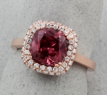 Stanton Color - Zircon & Diamond Ring  SC-16147-09