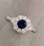 Stanton Color - Sapphire & Diamond Ring SC-17252-02